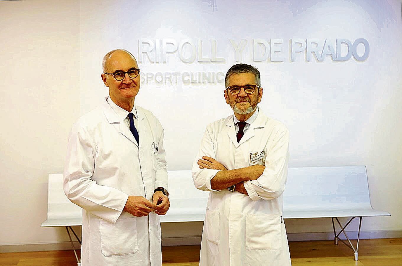 Luis Suárez será operado este miércoles por los doctores Ripoll y De Prado.