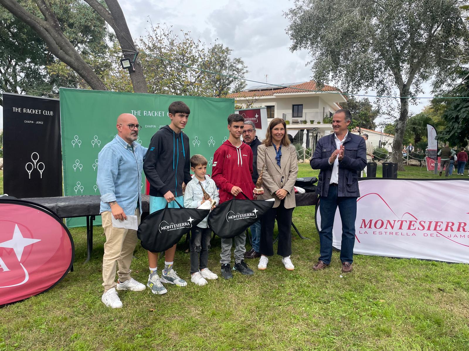 Campeón sub 16 de Pádel