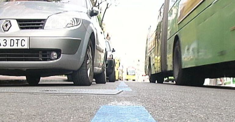 Vehículo aparcado en una calle de San Sebastián de los Reyes