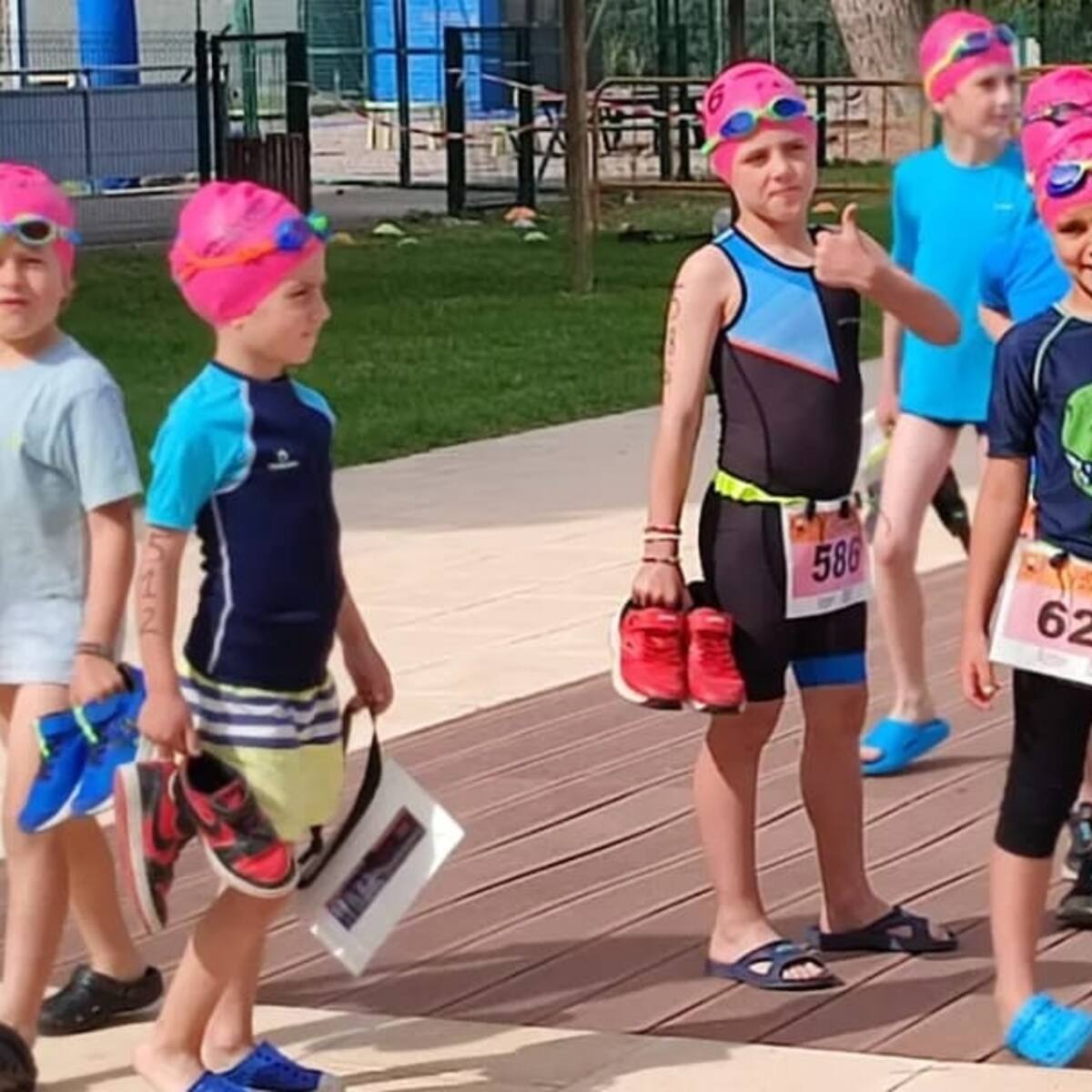 El SBR Triatlón Elda participó en el Acuatlón Montemar