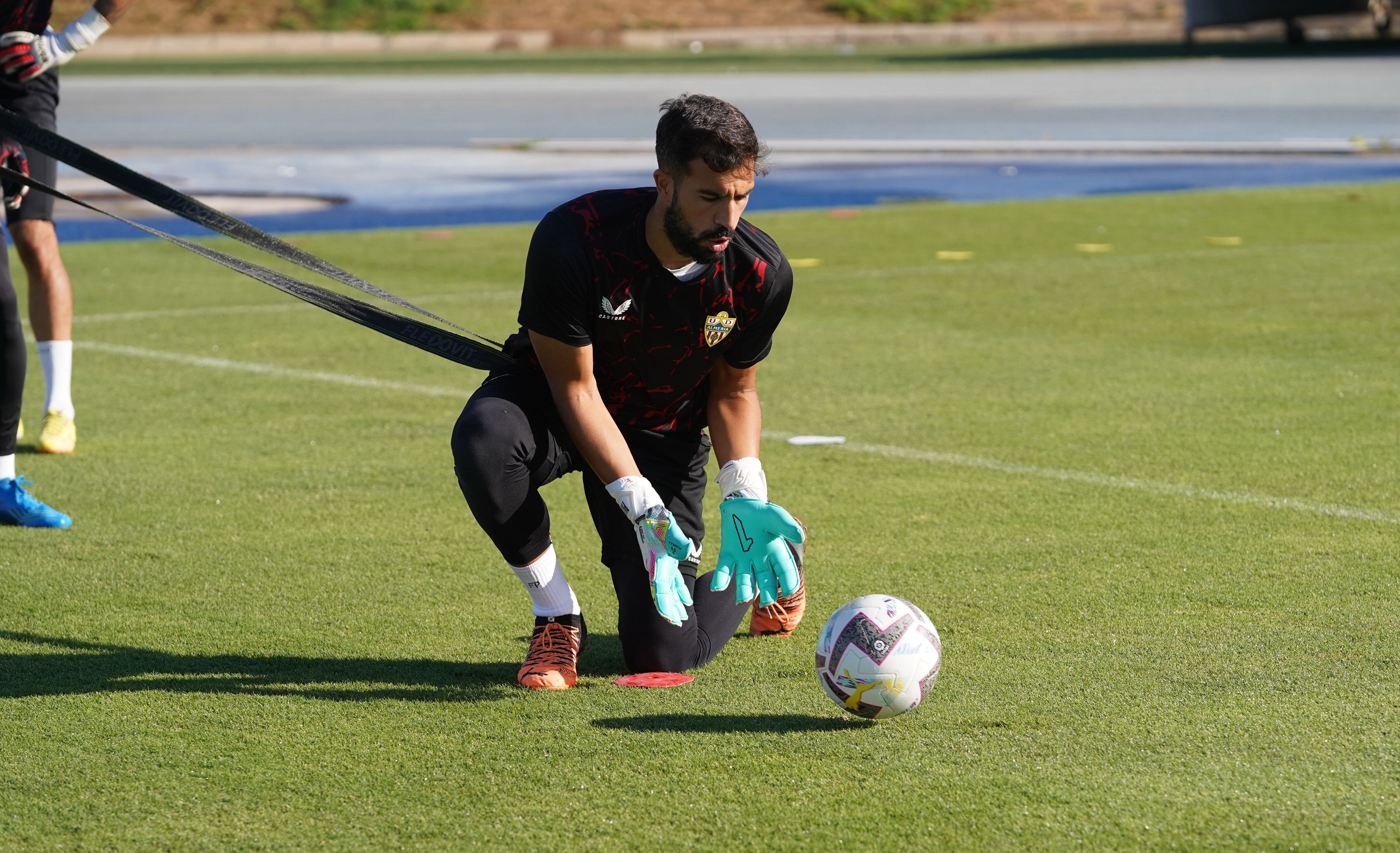 Fernando Pacheco solo estuvo media temporada en el Almería.