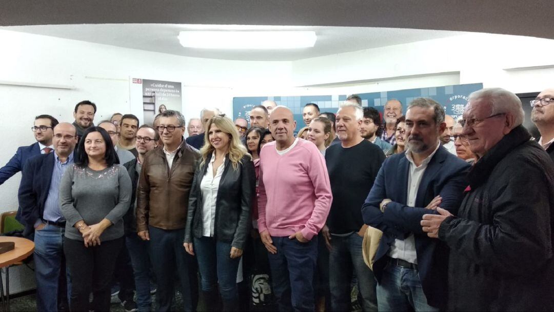 Presentación de la candidatura de Eva Montesinos para ser alcaldable socialista