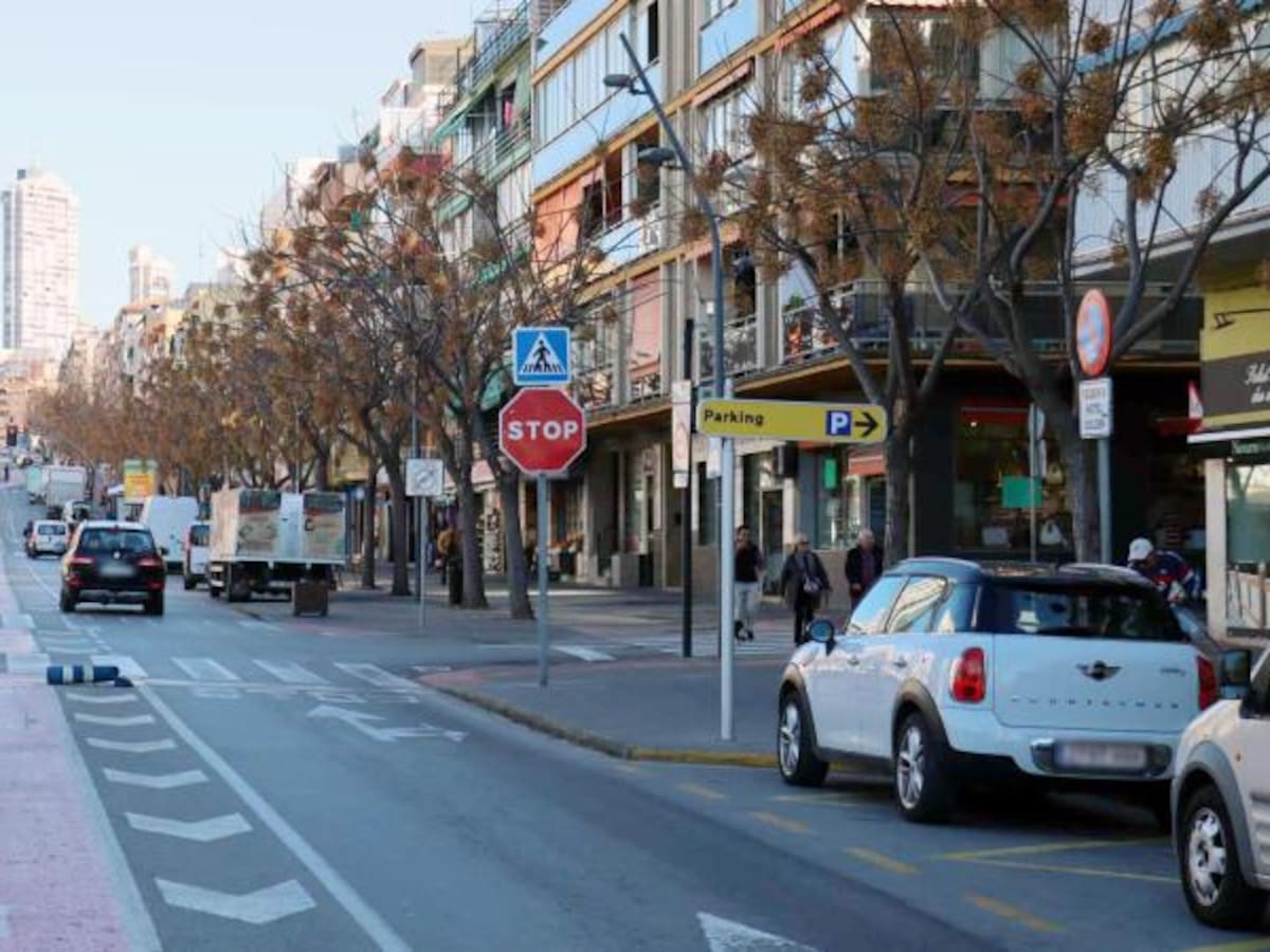 Cierre parcial de la avenida Jaime I de Benidorm desde la madrugada del domingo al lunes