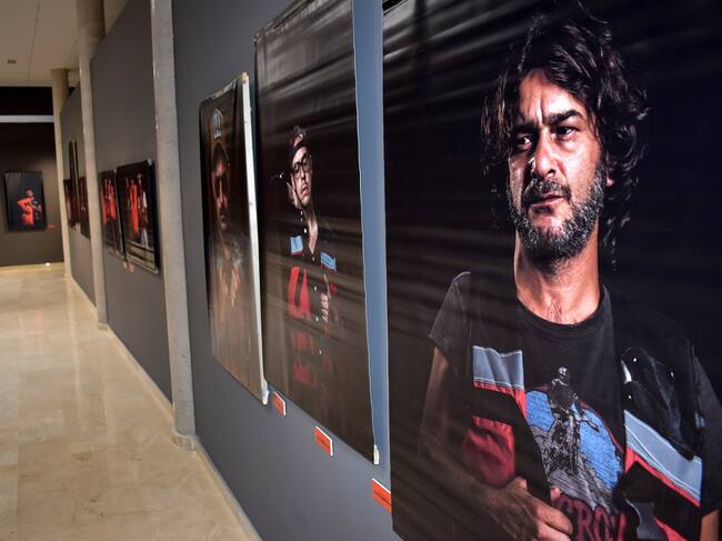 Detalle de la exposición "La fosa"