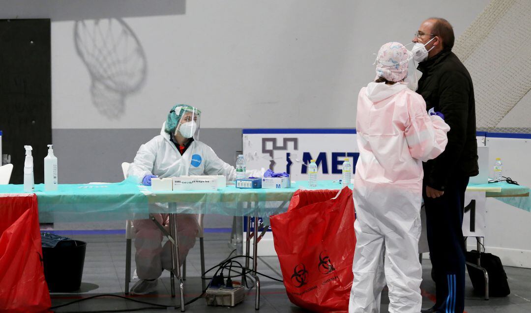 Cribado masivo en Íscar (Valladolid).