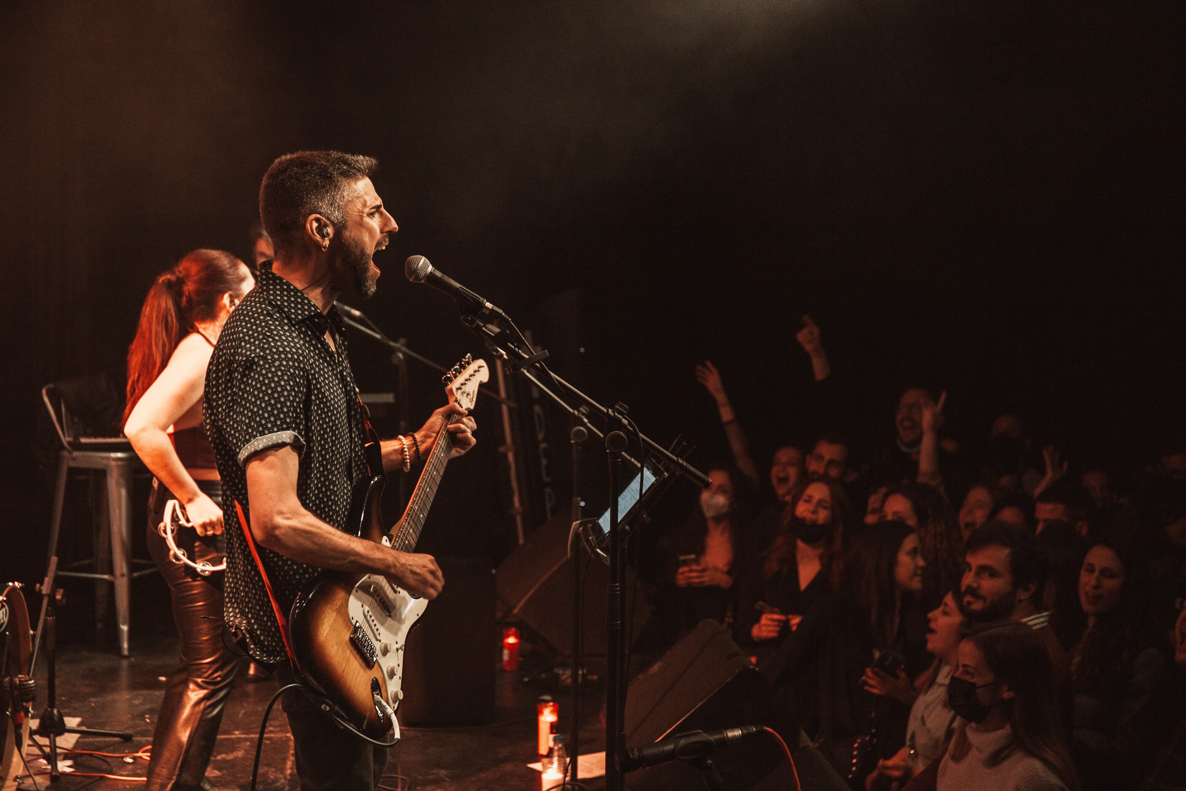 Uno de los conciertos de Sombra Doble