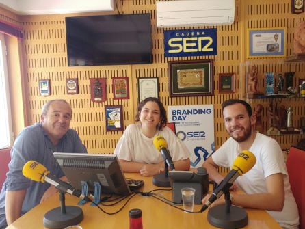 José Manuel Sánchez, Sara Acuaviva y Boris Galarza