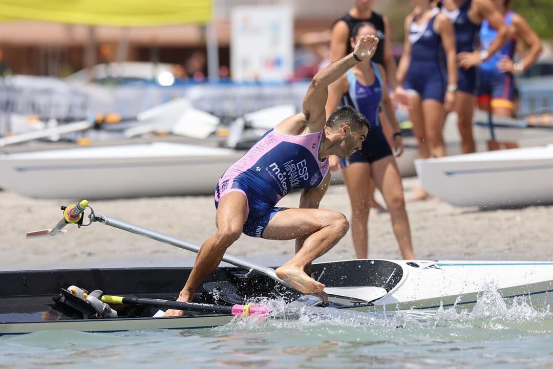 El remero malagueño Adrián Miramón participará en el Campeonato del Mundo en Italia