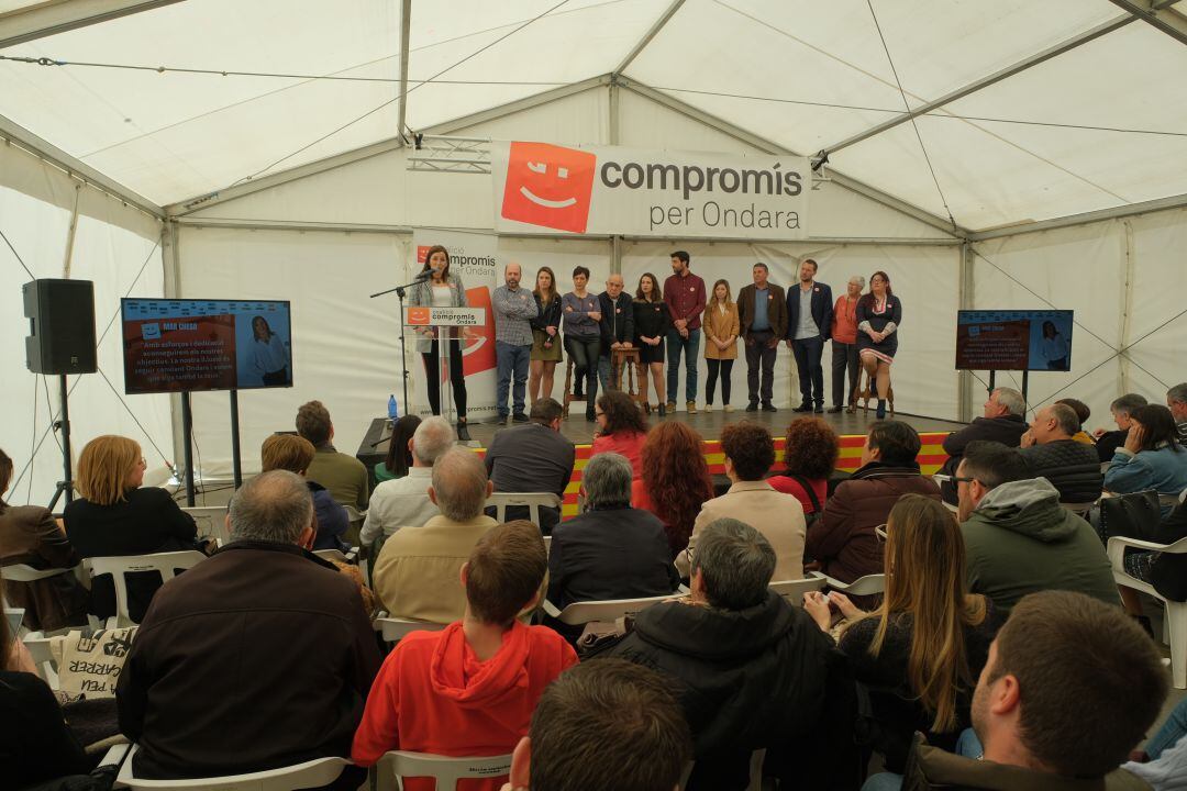 Presentación de la candidatura municipal de Compromís per Ondara.