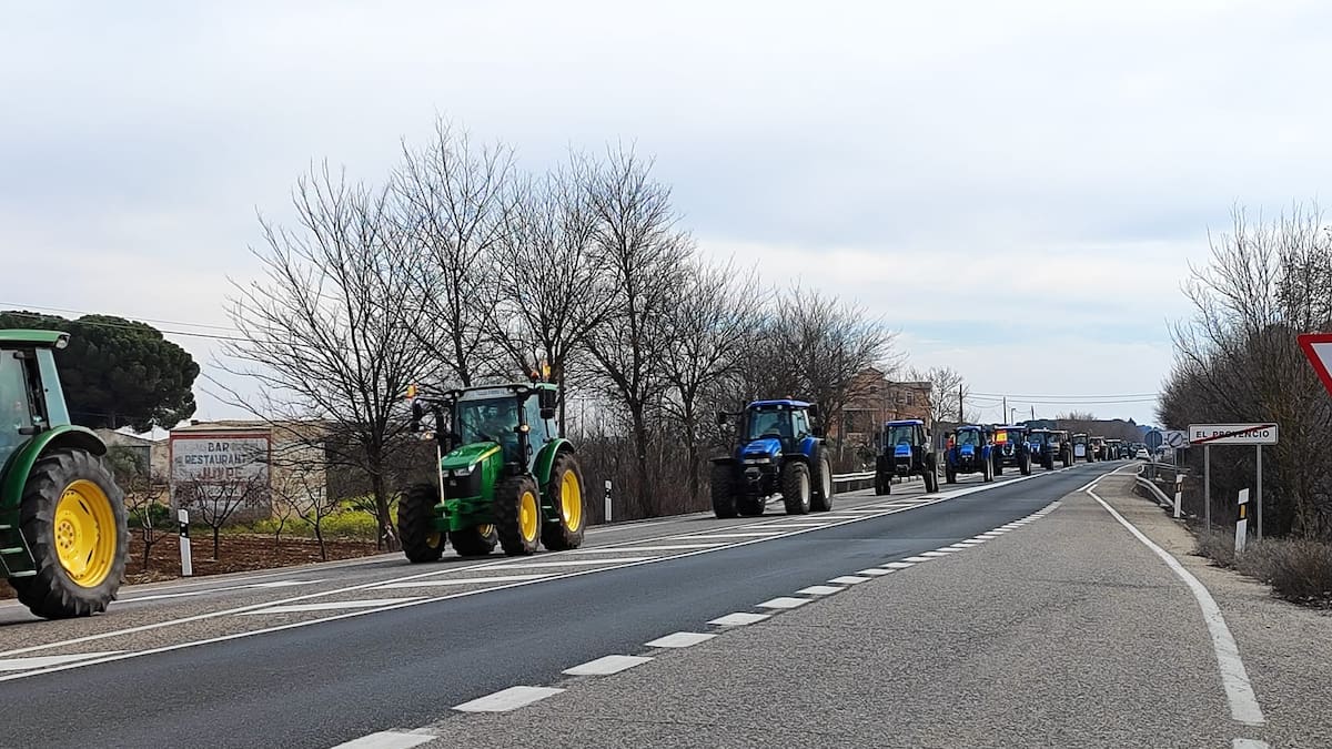 Nuevo día de protestas en La Mancha y las grandes organizaciones agrarias ya plantean la del día 14 de febrero