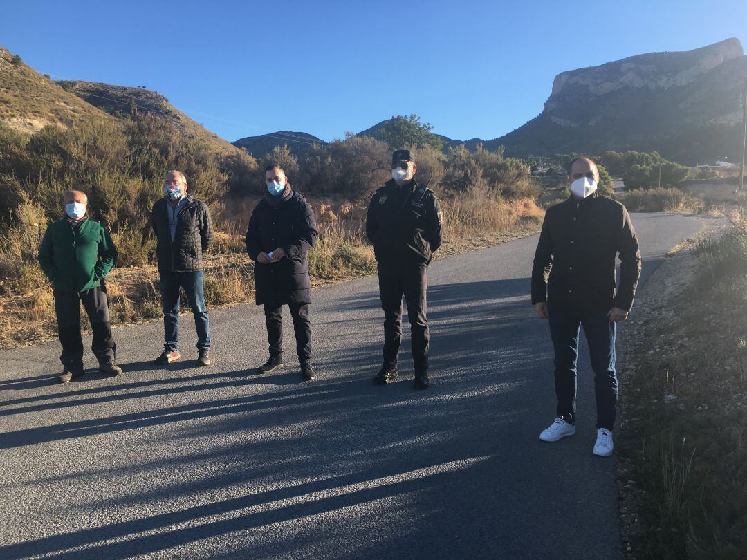 Peatonalización de acceso a la Sierra del Cid de Petrer para Navidad 