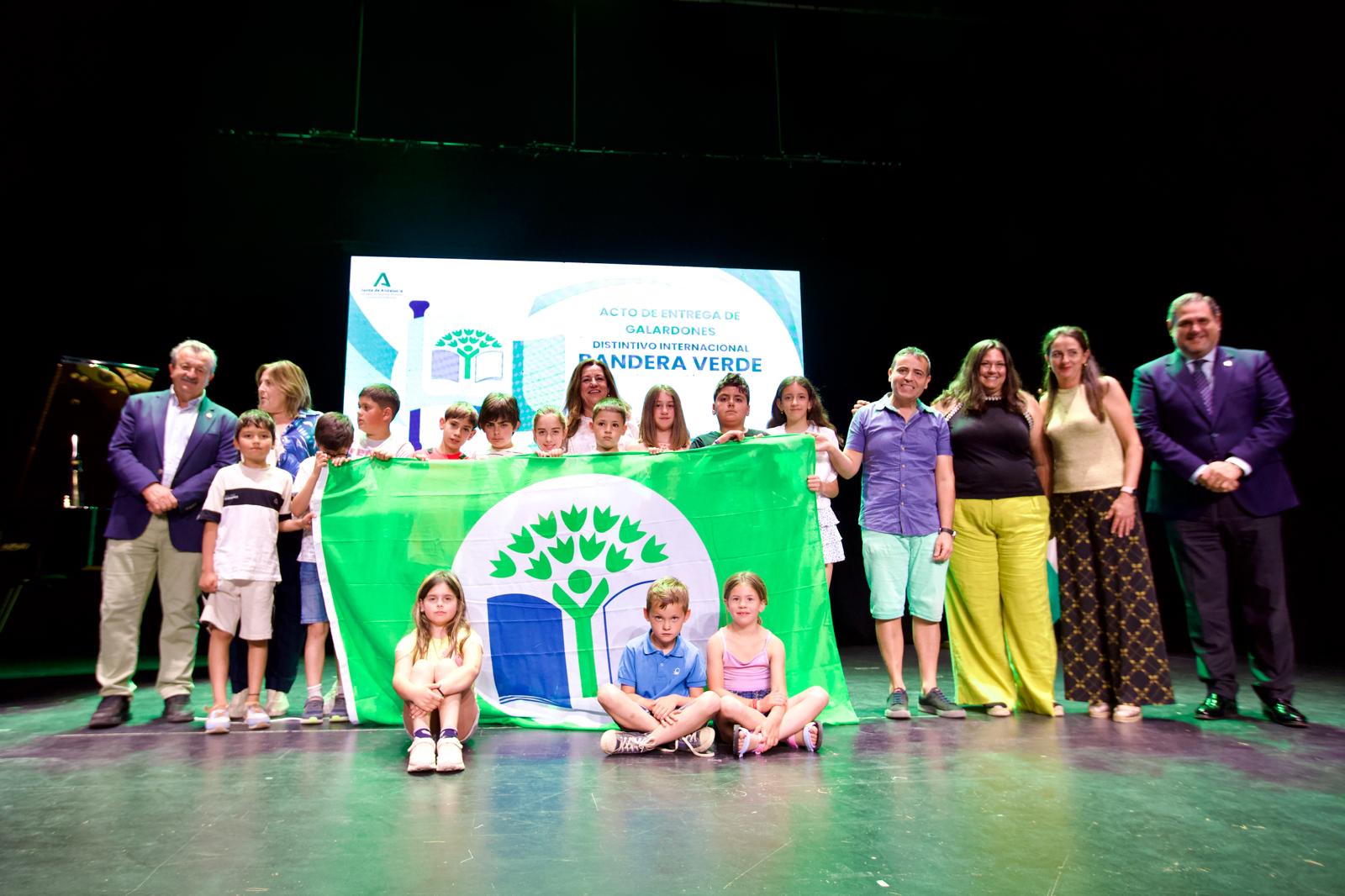 Momento de la entrega de premios