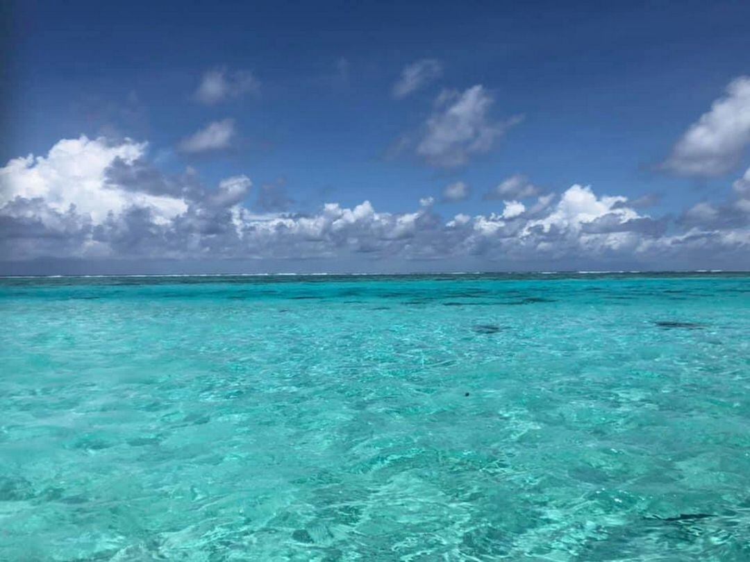 El mar a Tahití.