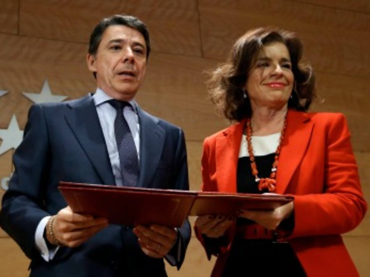González y Botella reclaman financiación al Gobierno de Rajoy