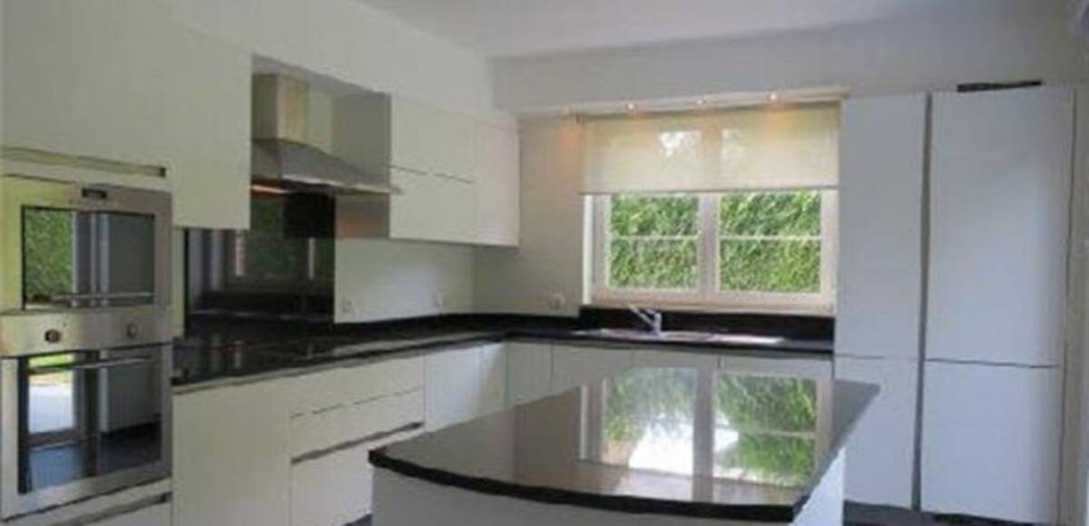 Cocina equipada de la casa.