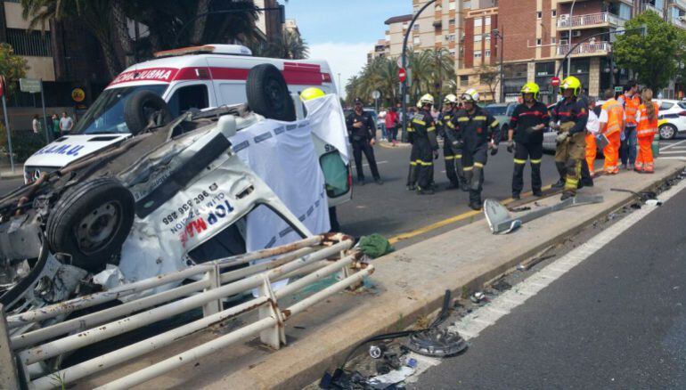 Accidente mortal en Valencia
