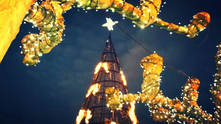 Luces de Navidad en Palencia