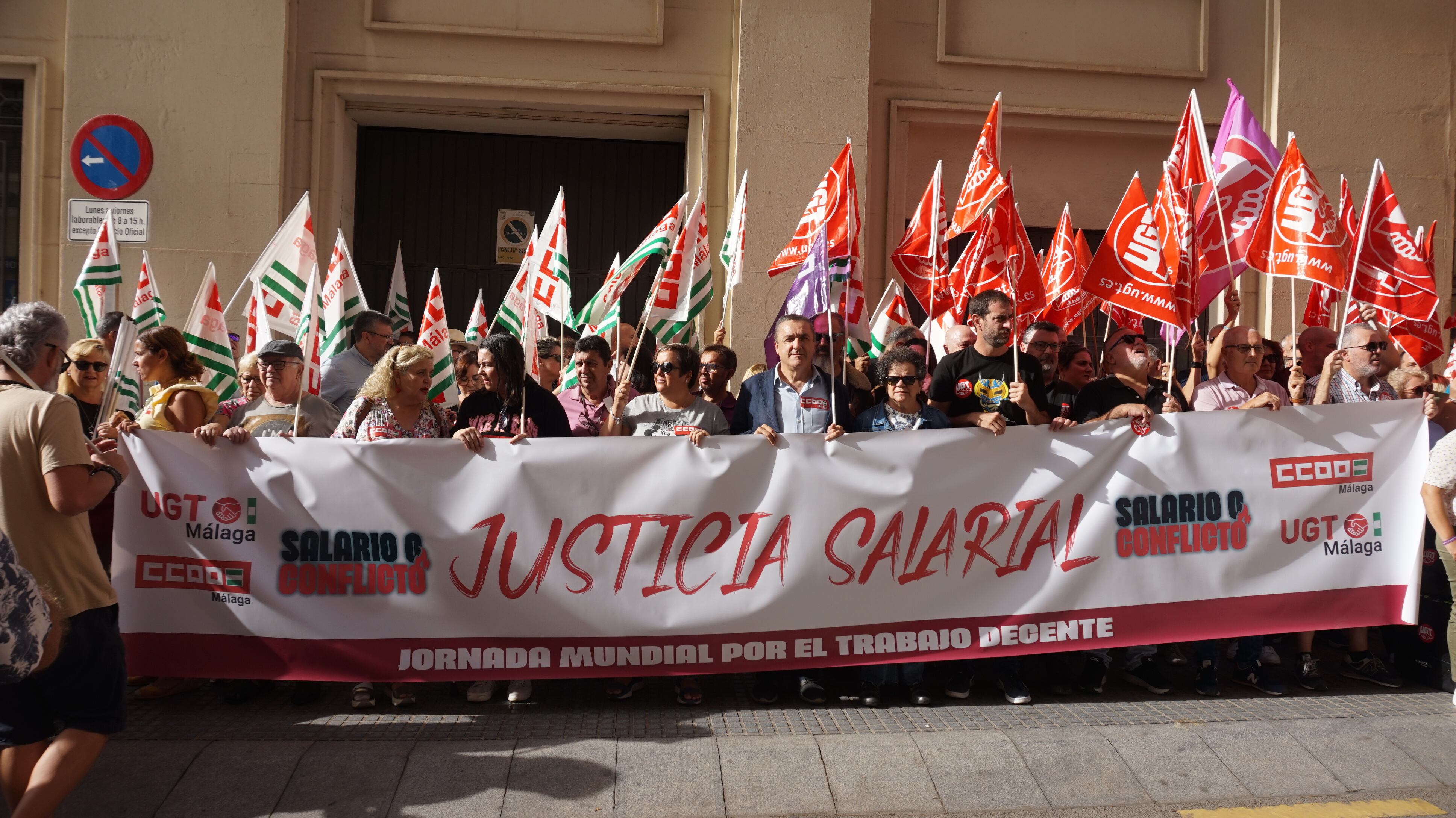 Protesta sindical este viernes en Málaga