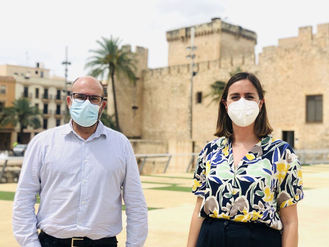 Felip Sánchez y Esther Díez hacen balance de los dos años de legislatura