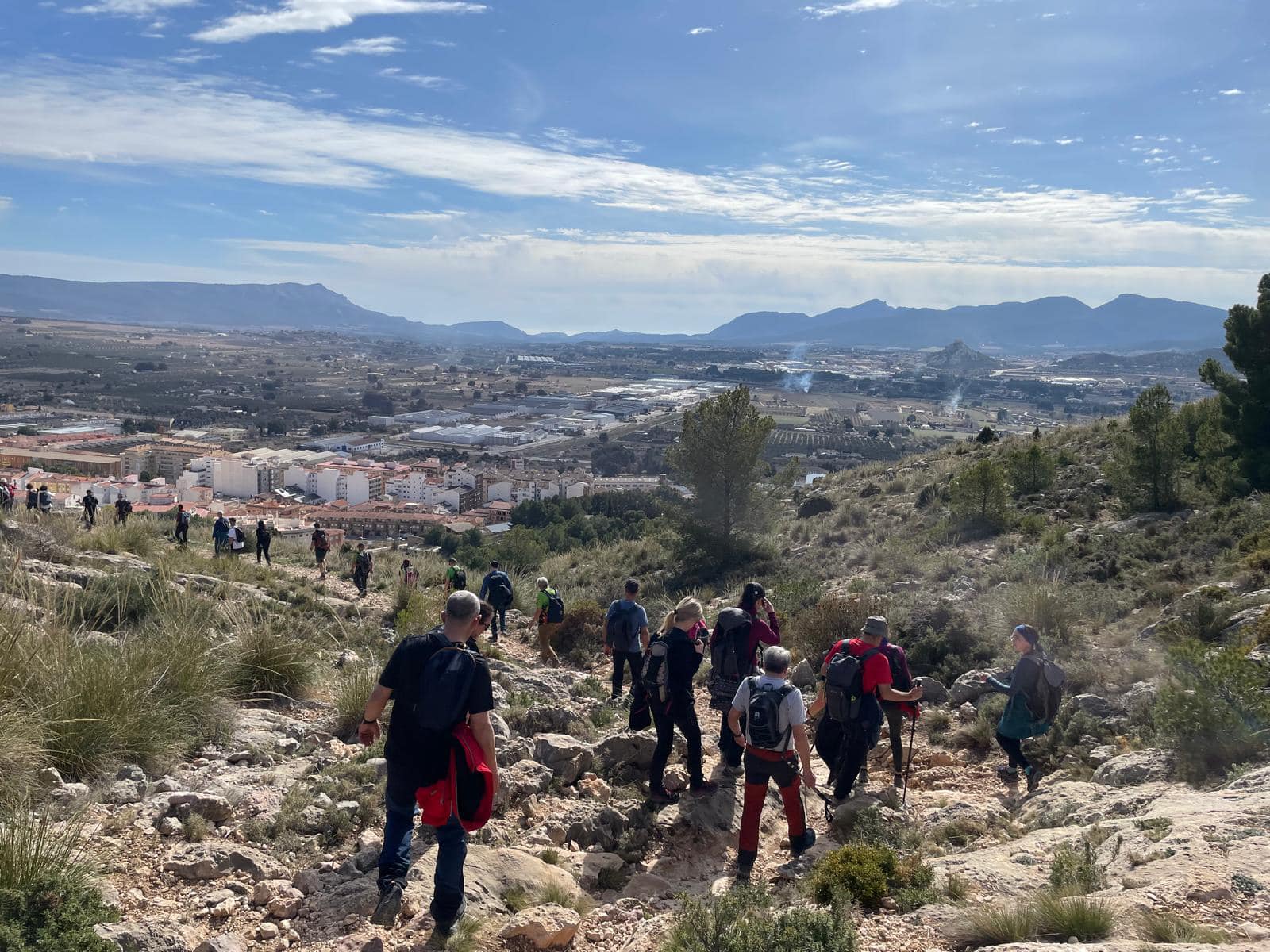 El Centre Excursionista de Biar en Onil