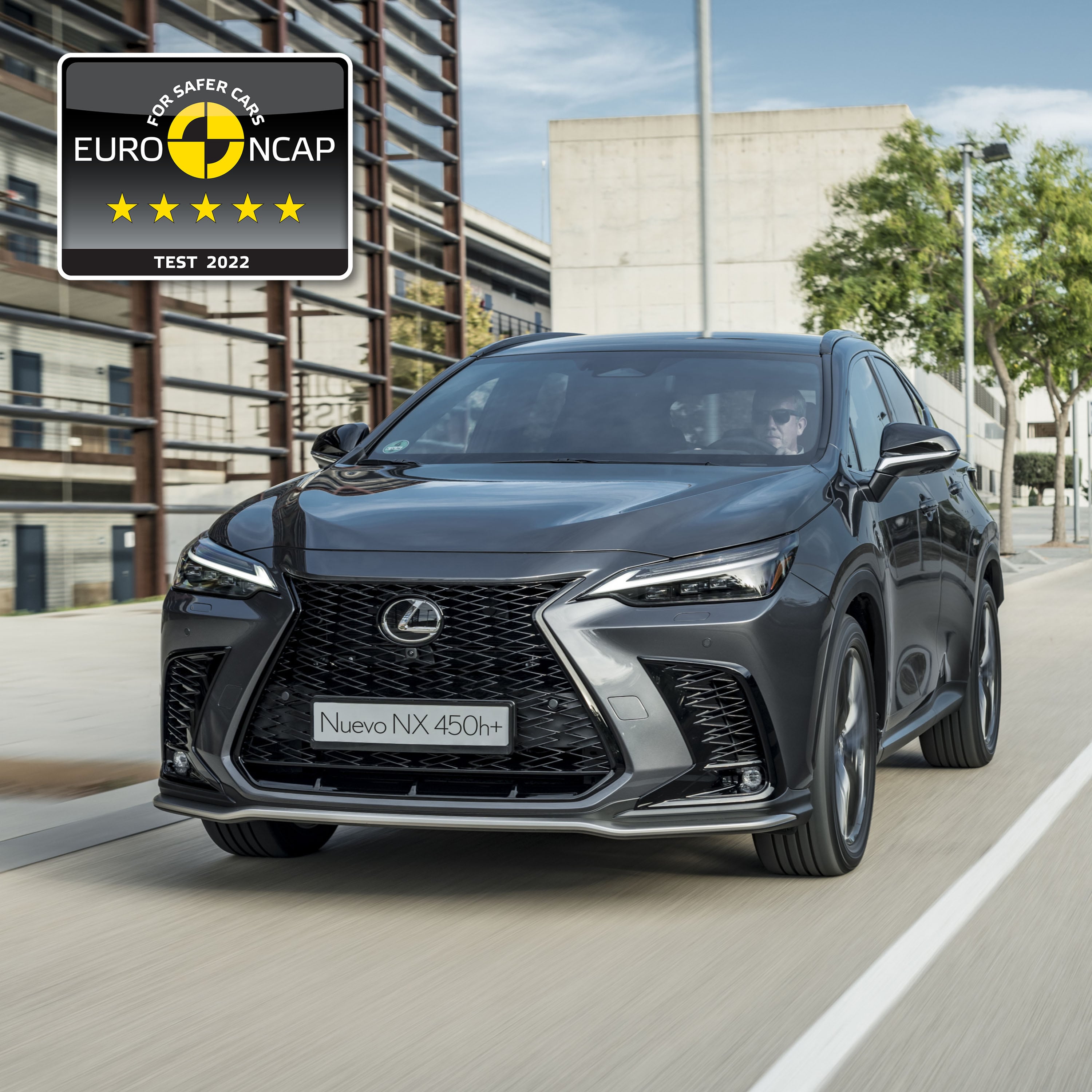 El nuevo Lexus NX consigue cinco estrella Euro Ncap