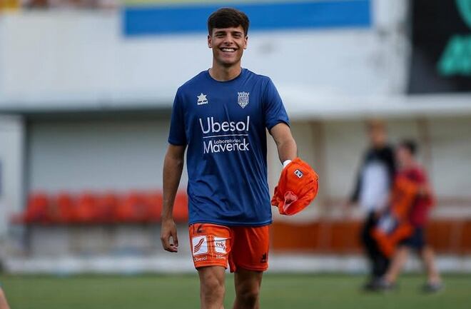 Rubén Carretero cerca del Alcoyano