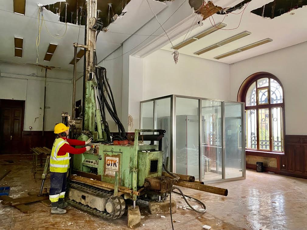 Comienzan los estudios geotécnicos para el futuro Reina Sofía en Santander.