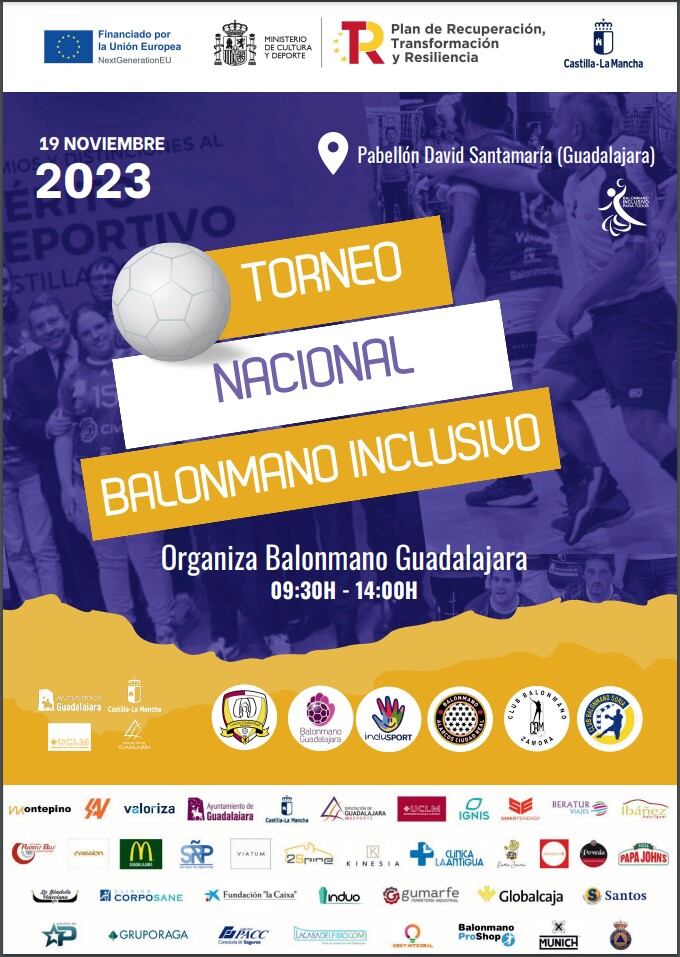 Torneo Nacional de Balonmano Inclusivo FOTO: BM Guadalajara