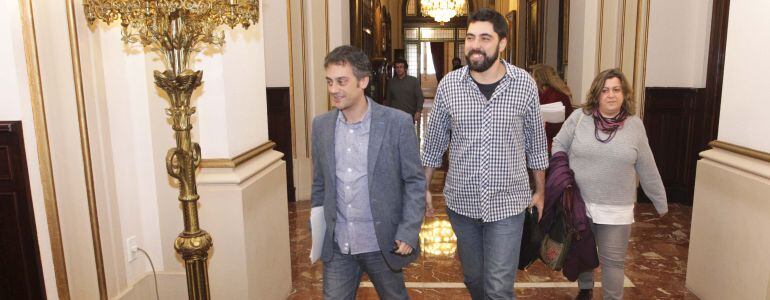 Xulio Ferreiro en el último pleno