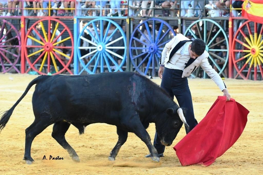 David Gutiérrez durante su reciente actuación en La Algaba