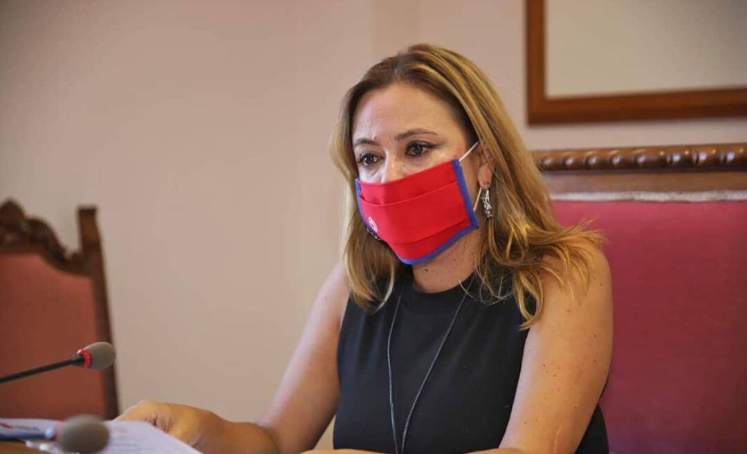 Dolores Coruijo, presidenta del Cabildo de Lanzarote