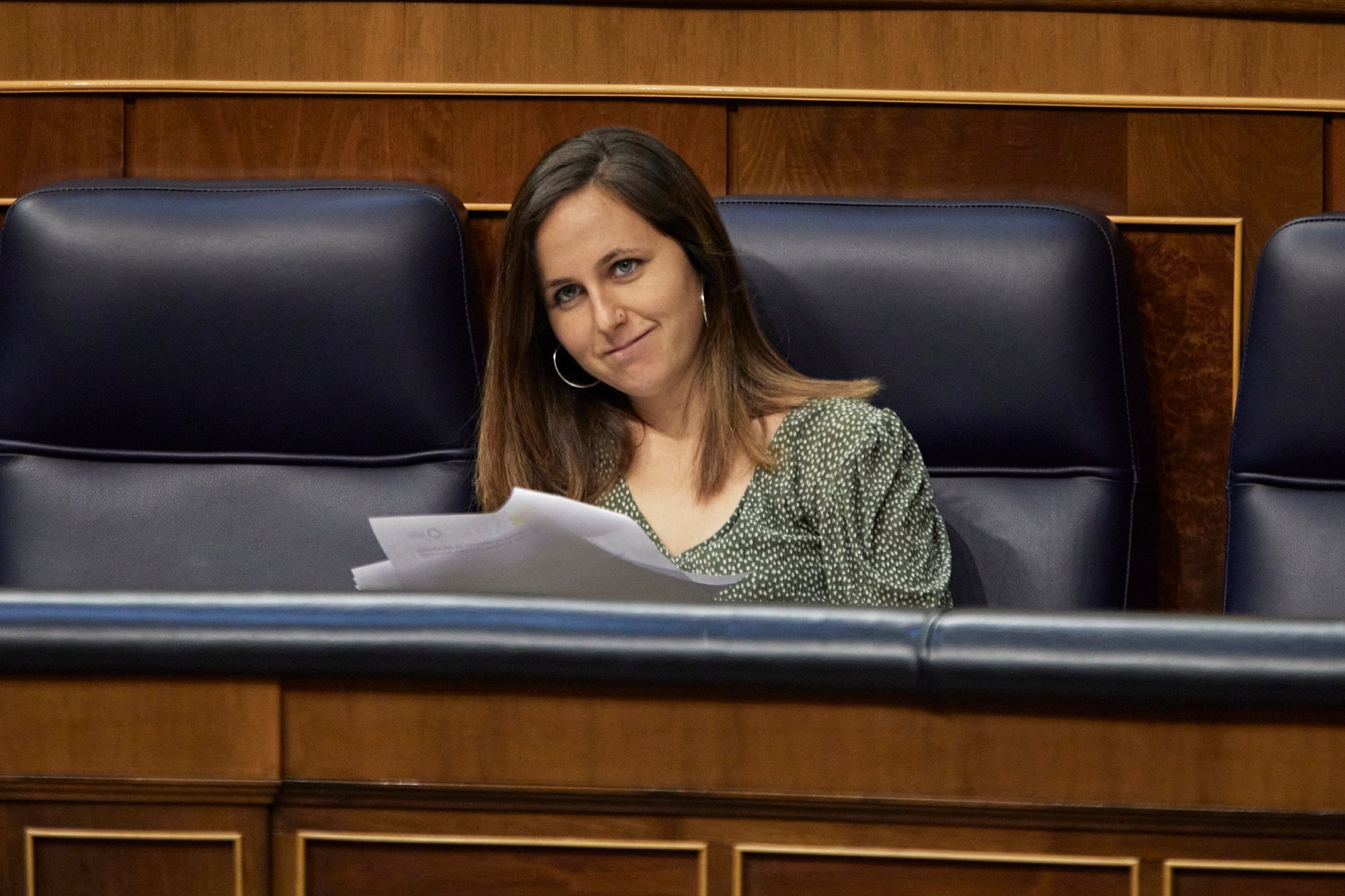 Ione Belarra, en el Congreso.