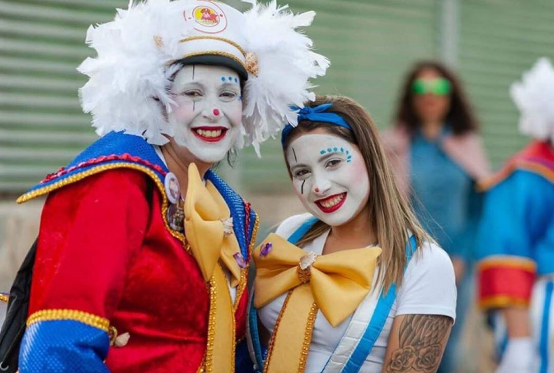 Laly Carvajal, durante el Carnaval del año pasado.