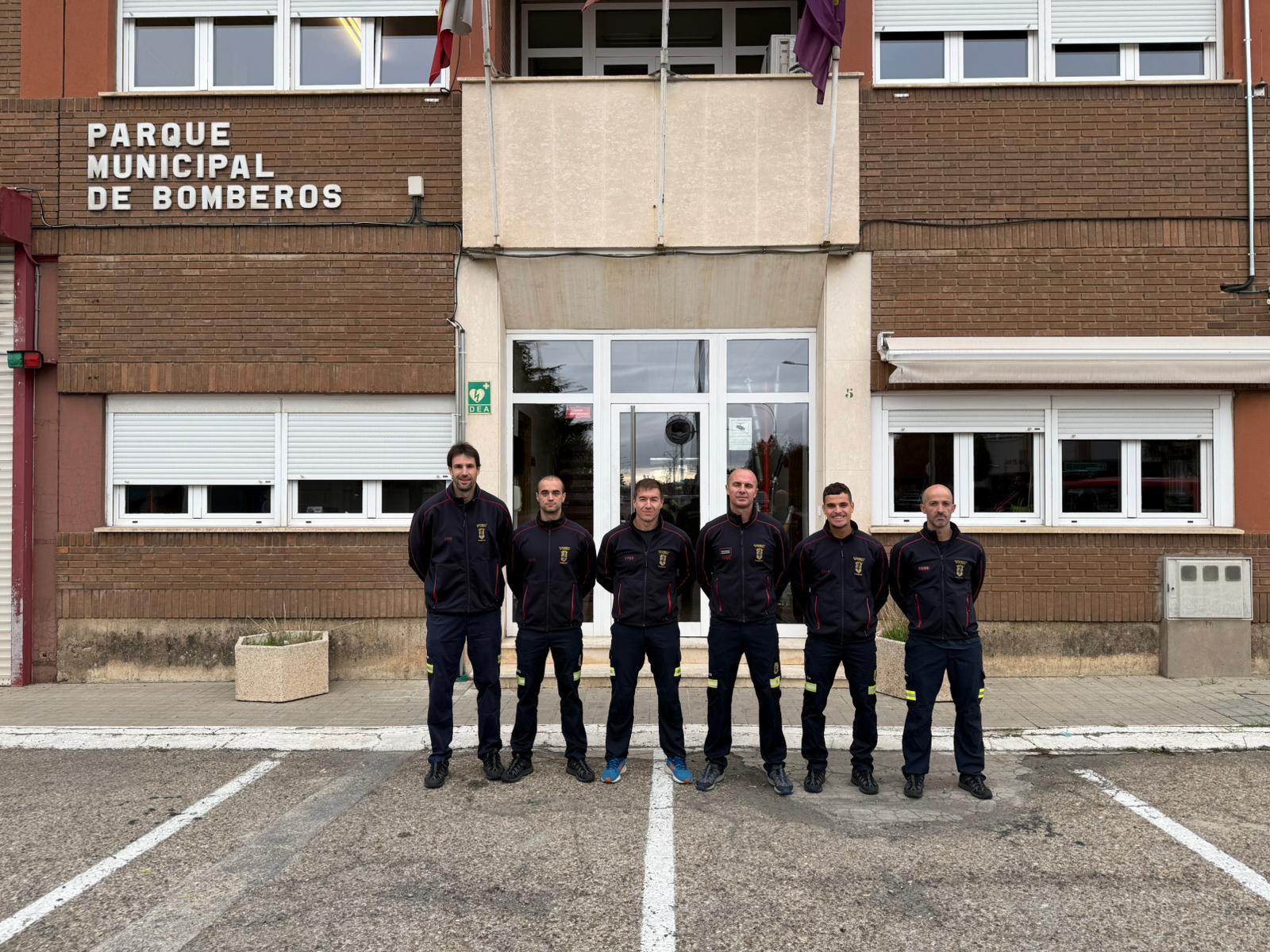 Reconocimiento a los Bomberos de Palencia que se implicaron en los dispositivos por la Dana