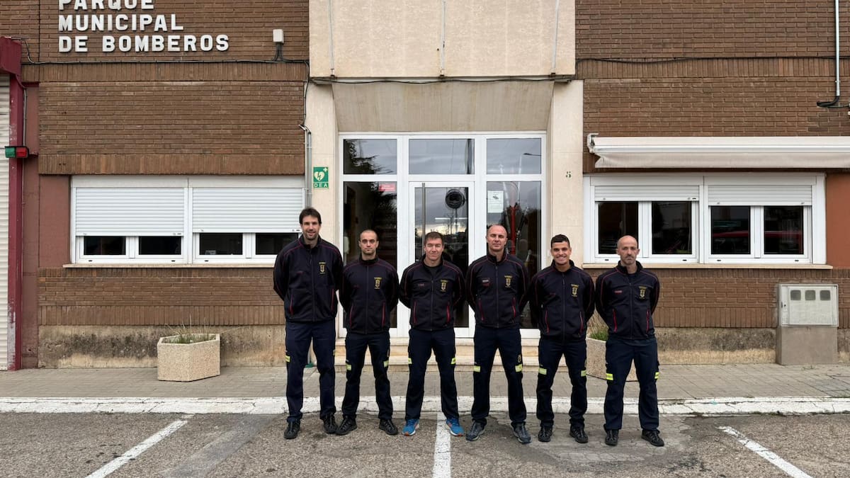 Los bomberos de Palencia reconocidos por su colaboración en los dispositivos de la DANA