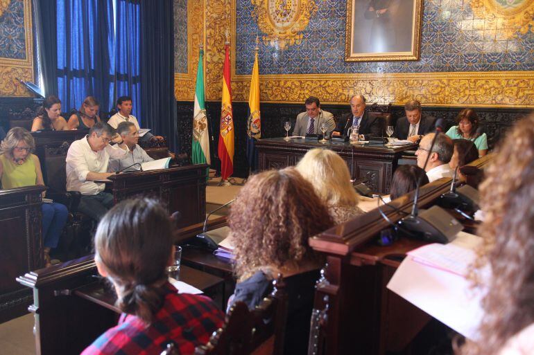 Pleno del ayuntamiento de Algeciras