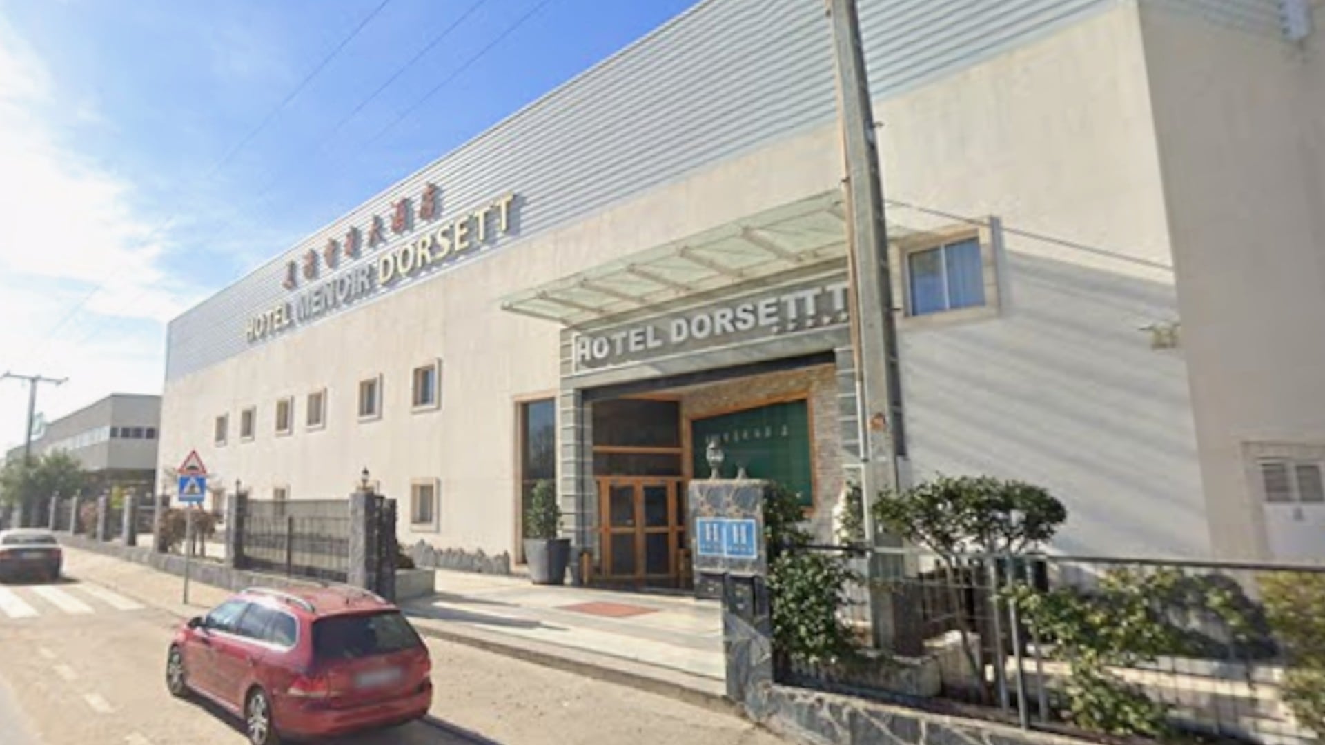 Exterior del Hotel Dorsett en Leganés