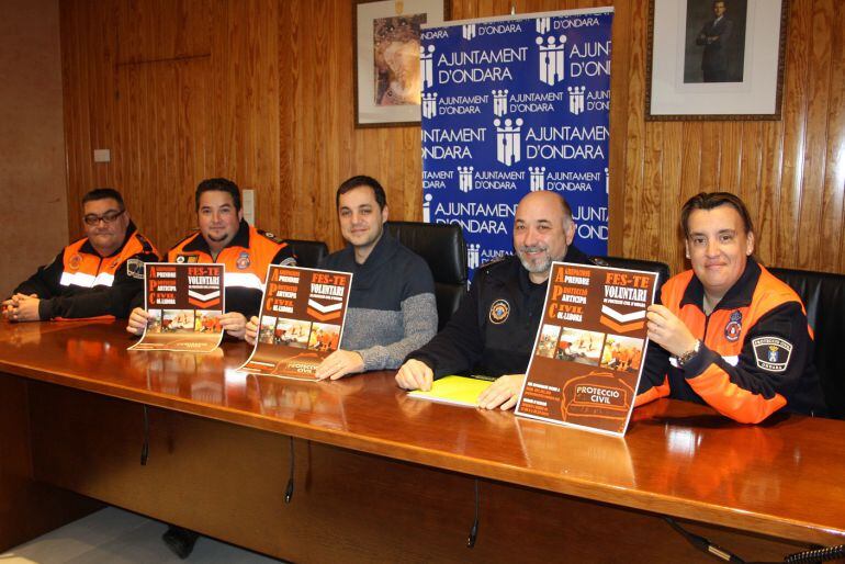 Presentación de la campaña de captación de voluntarios de Protección Civil de Ondara.