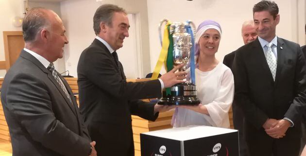 Presentación de la Supercopa de España en Ciudad Real el pasado mes de julio.