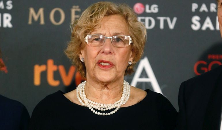 La alcaldesa de Madrid, Manuela Carmena.