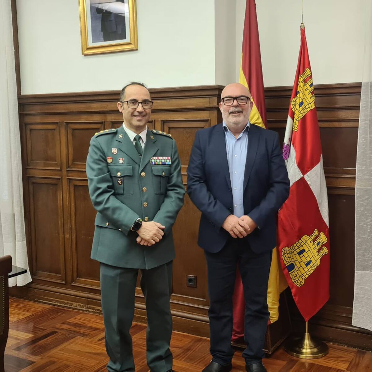El Jefe de la Comandancia de la Guardia Civil de Soria asciende a Coronel