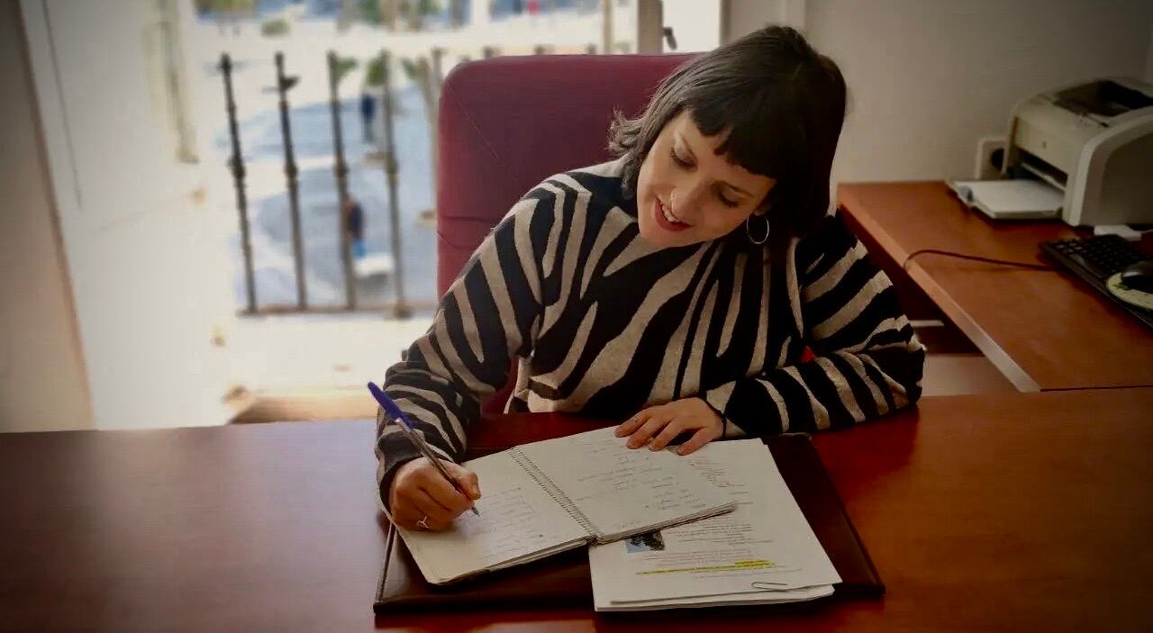 Rocío Sáez, concejala de Medio Ambiente, Participación Ciudadana, Movimientos Sociales y Distritos del ayuntamiento de Cádiz