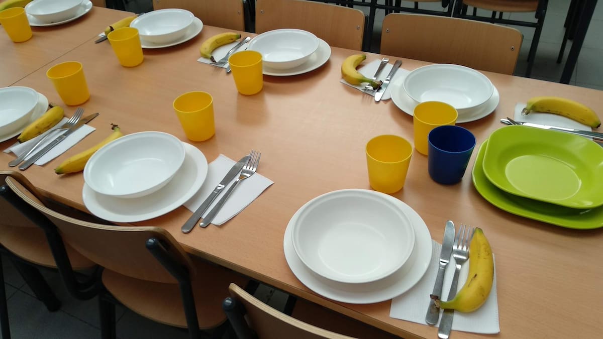 El 60% del desperdicio en comedores escolares de Murcia procede de la comida que los alumnos dejan en el plato