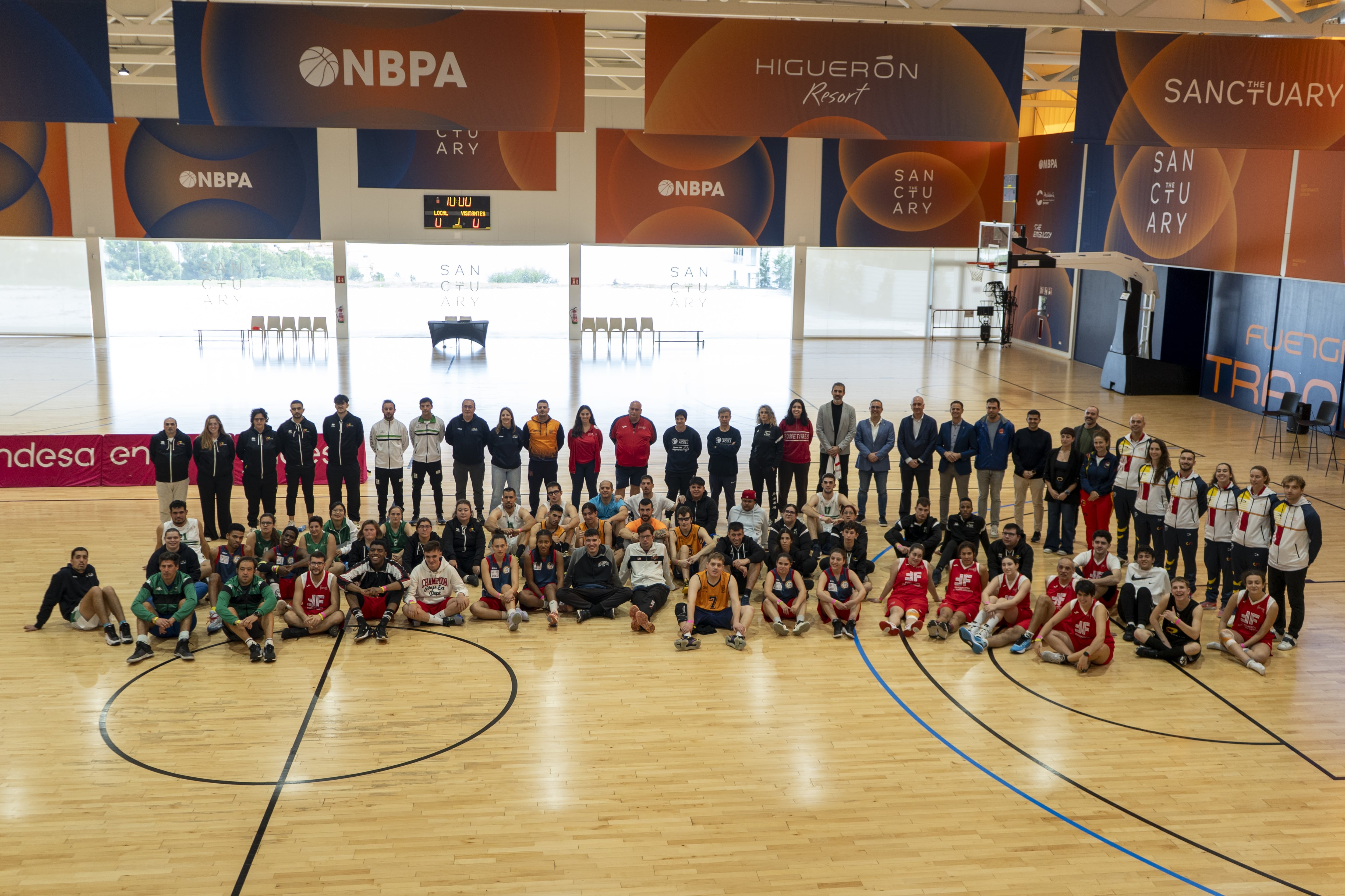 The Embassy, nueva sede oficial para la selección  nacional femenina y masculina de Baloncesto FEDDI