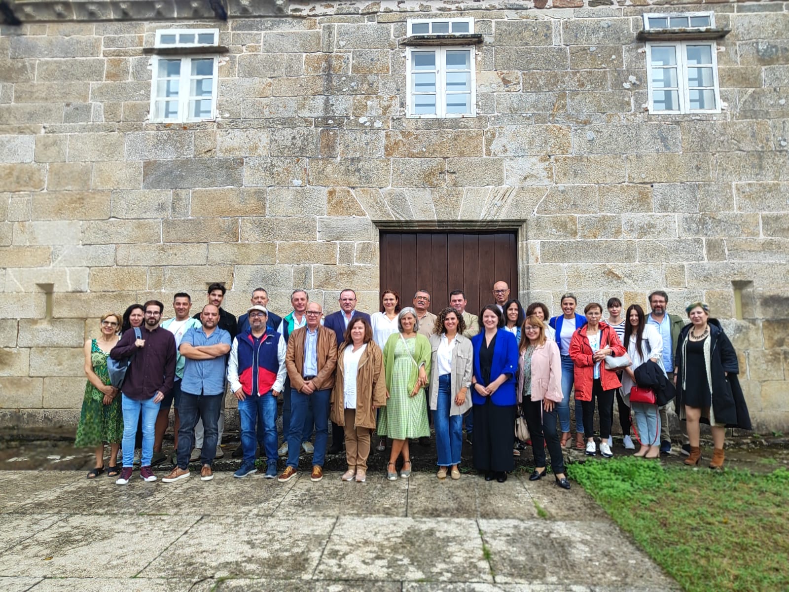 Participantes na reunión de hoxe da CMAT