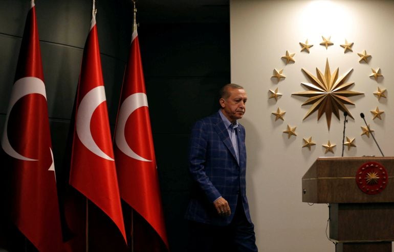 El presidente de Turquía Recep Tayyip Erdogan.