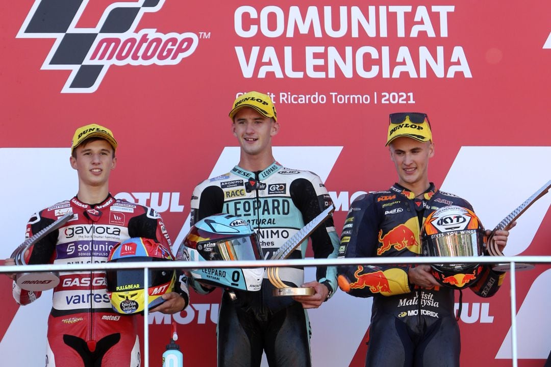 Podium del Gran Premio de Valencia