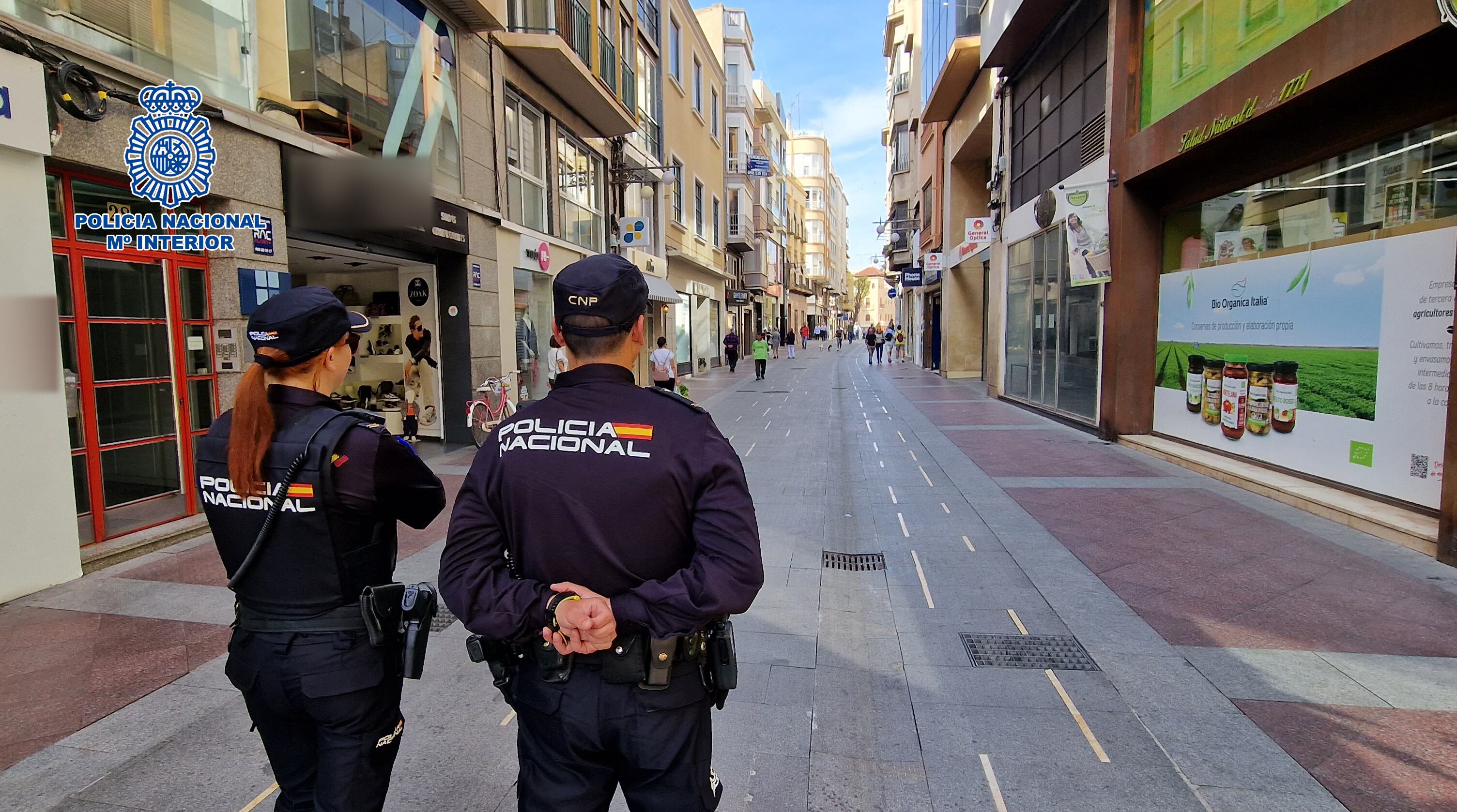 Policía Nacional en Elche