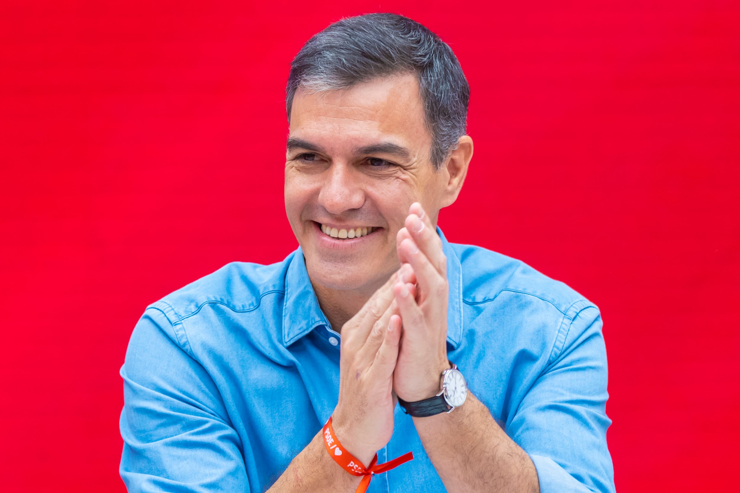 El presidente del Gobierno, Pedro Sánchez