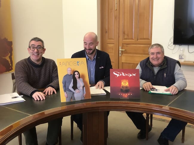 De izquierda a derecha: José Luis González 'Poxpolo', Jon Iraola y Patxi Lejardi